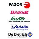 FAGOR, BRANDT, SAUTER, VEDETTE, DE DIETRICH